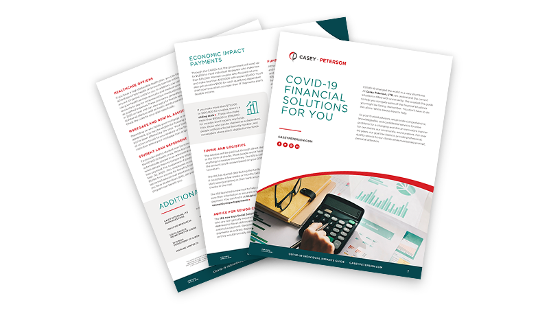 Image of financial solutions guide mockup