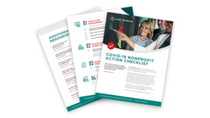 COVID-19 Nonprofit Action Checklist mockup